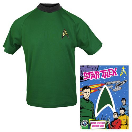 Star Trek: The Original Series Command Green Retro Starfleet Uniform T-Shirt
